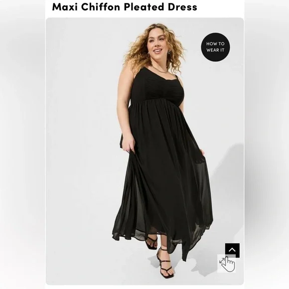 torrid formal dresses Carolina Black Puff-Sleeve Maxi Dress With White Bow Detail – Club L London main image 1
